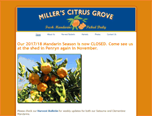 Tablet Screenshot of millerscitrusgrove.com